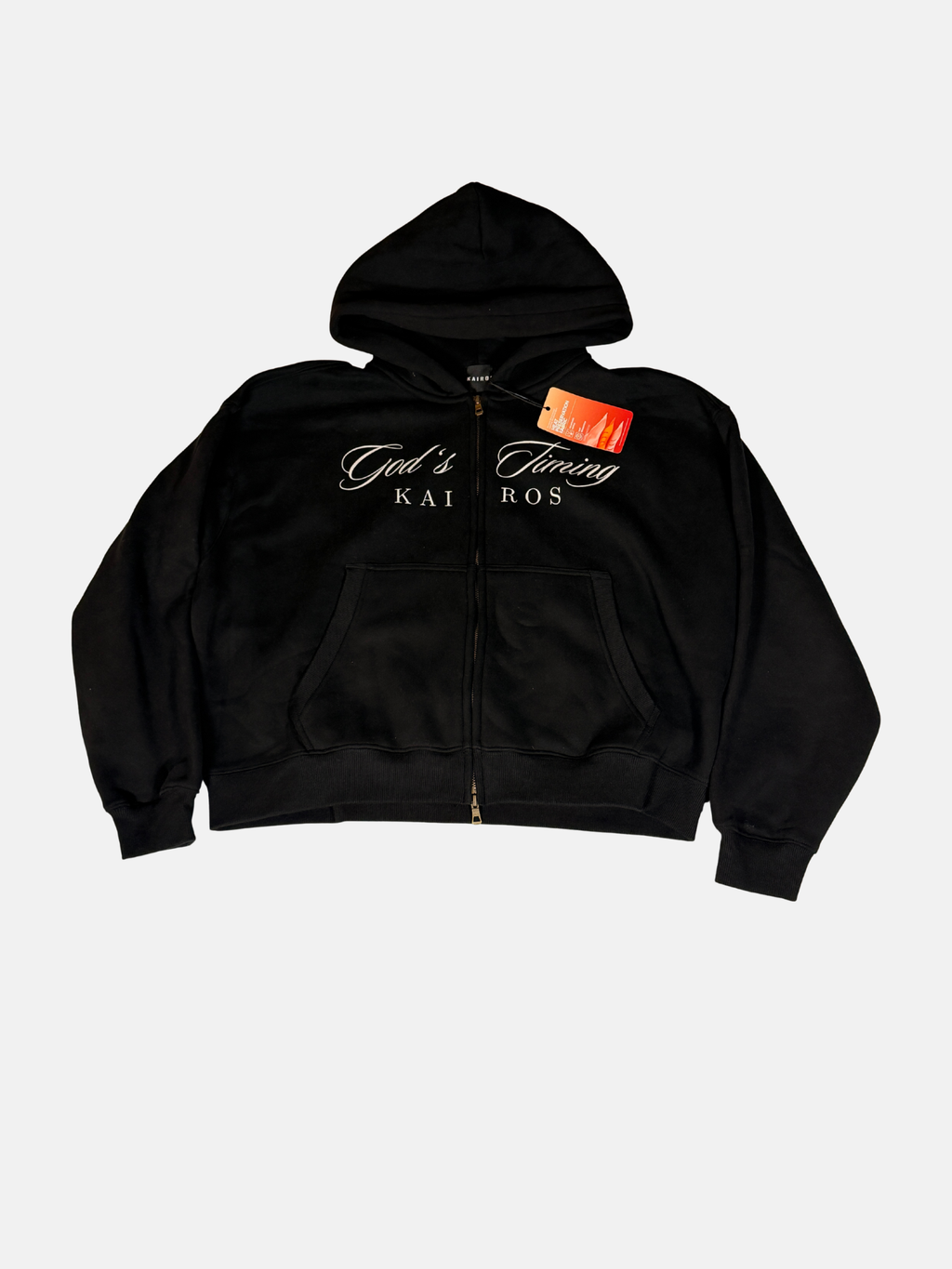 God's timing WOMENS Essential Oversized Fleece Boxy Hoodie