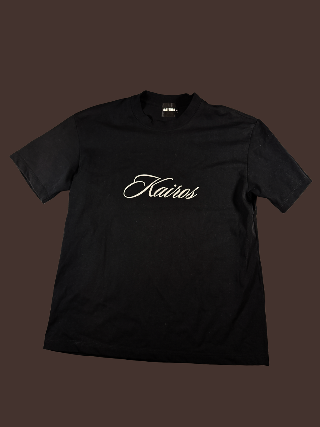 Unisex god's timing Oversized T-Shirt black